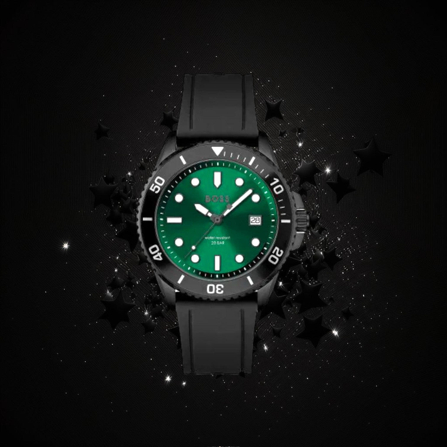 Hugo Boss Ace Mens Diver Watch