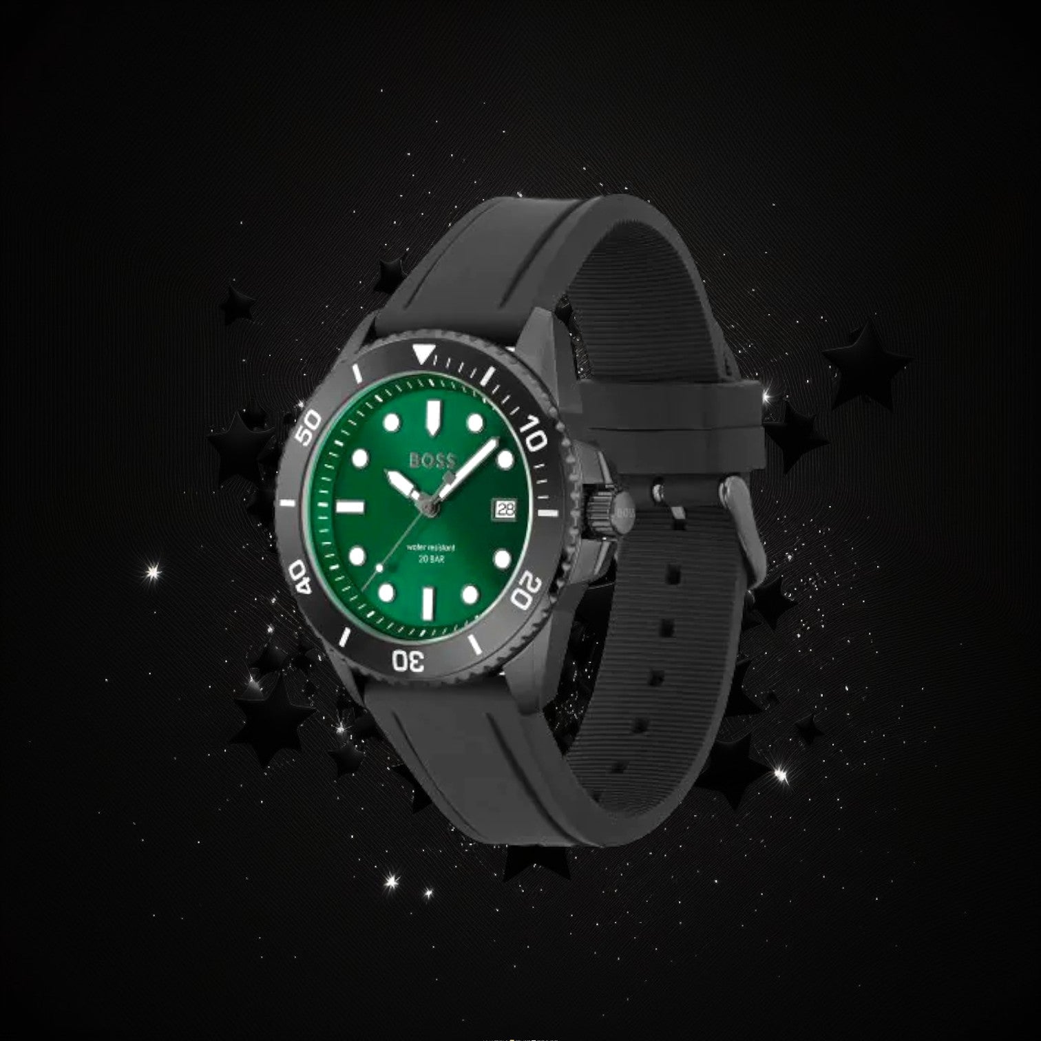 Hugo Boss Ace Mens Diver Watch