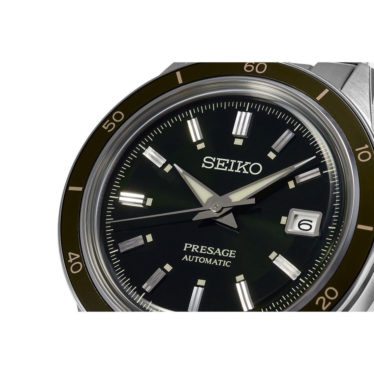Seiko SRPG07J1 Green Dial Date Watch