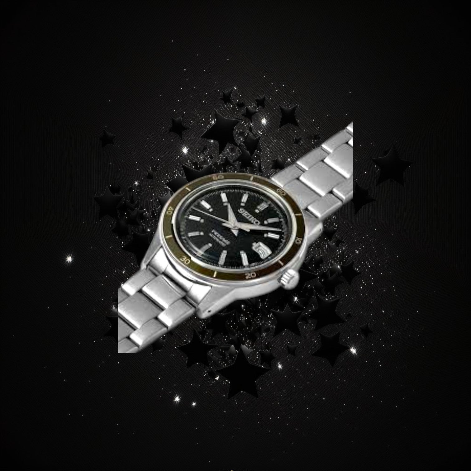 Seiko SRPG07J1 Green Dial Date Watch