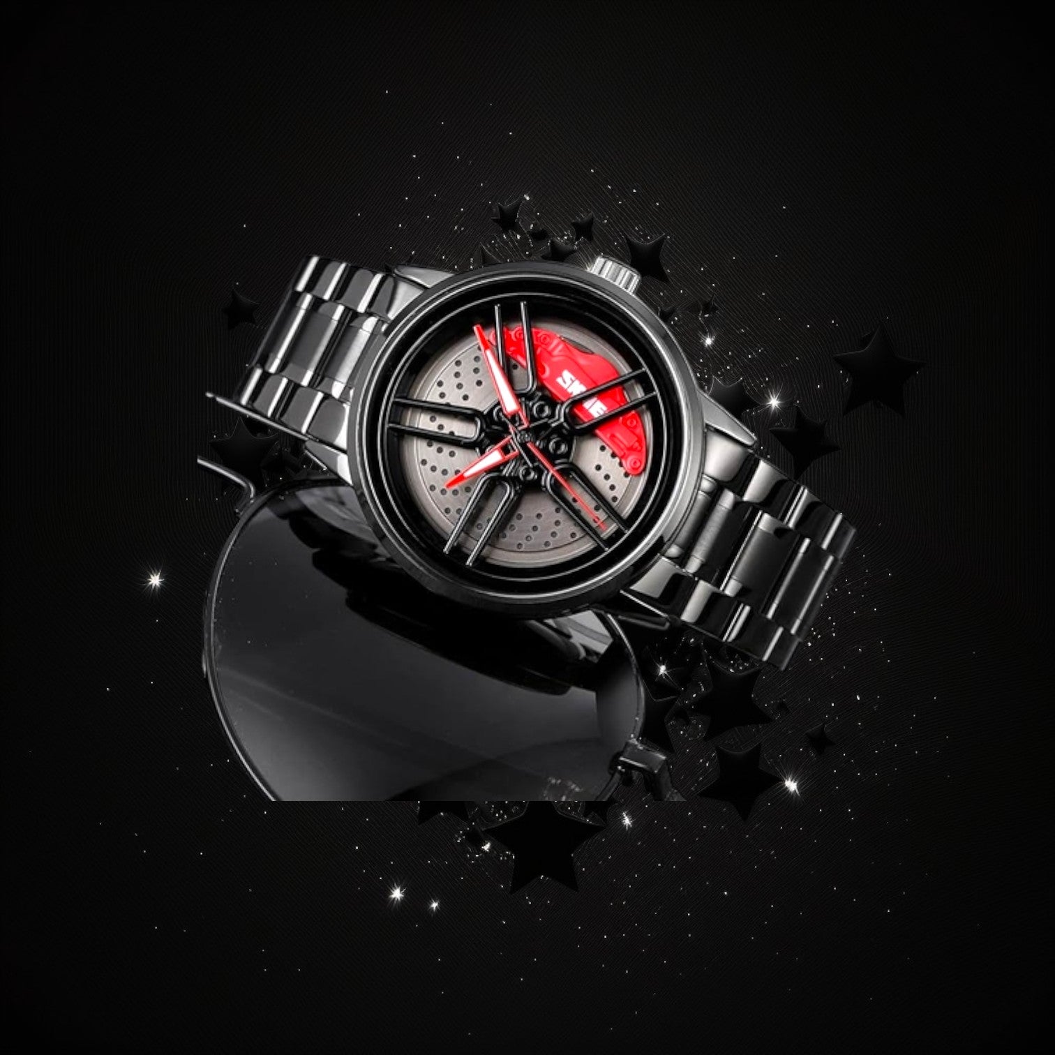 Custom Car Spinning Alloy Watch